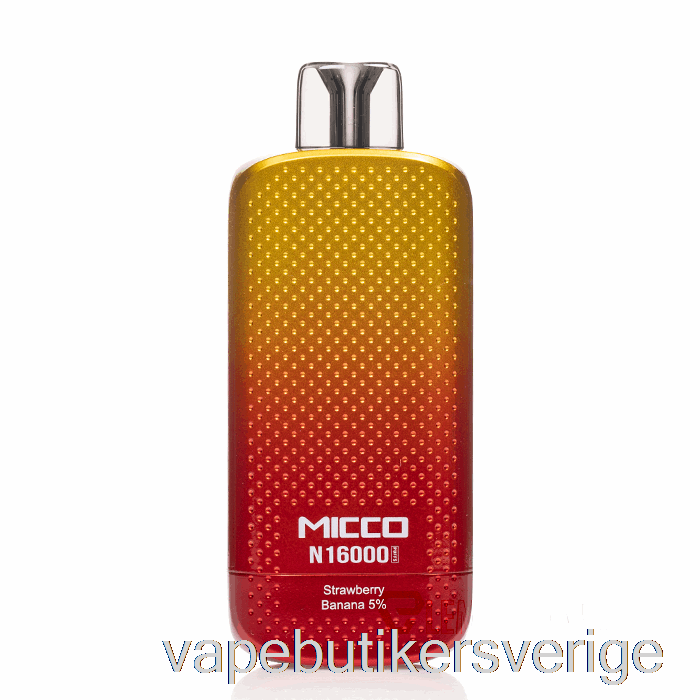 Vape Sverige Horizontech Micco N16000 Engångsjordgubbsbanan